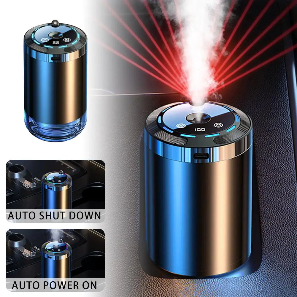 Car Fragrance Humidifier with Digital Display - JustUsRacers
