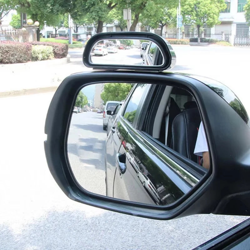 Adjustable Wide-Angle Side Rear Convex Mirror - JustUsRacers