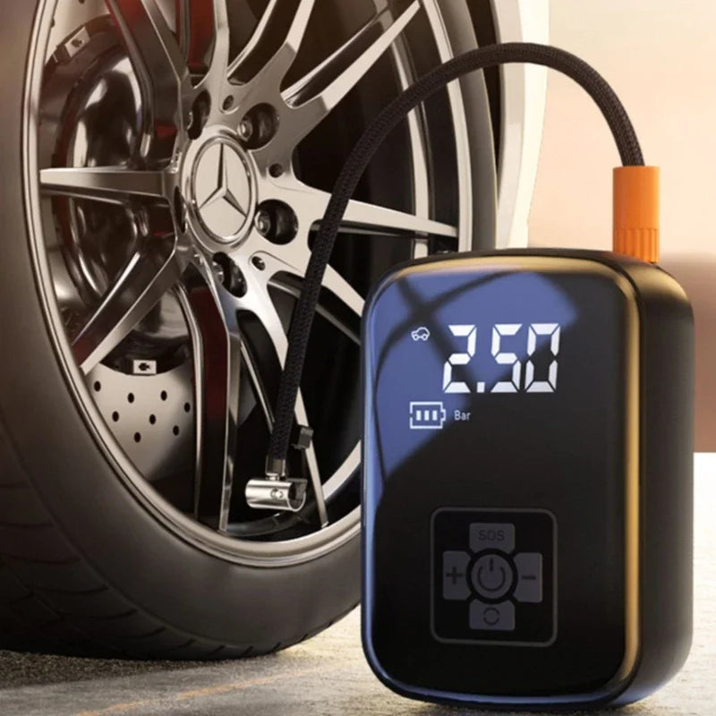 Portable Inflatable Air Pump Car Tire Inflator - JustUsRacers