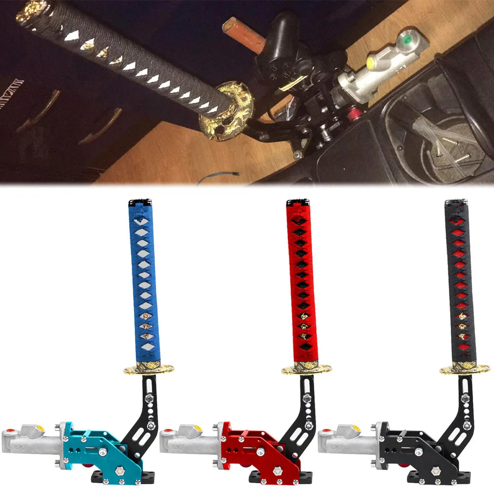 "Samurai Sword Drift handbrake: hydraulic racing e-brake, universal application."
