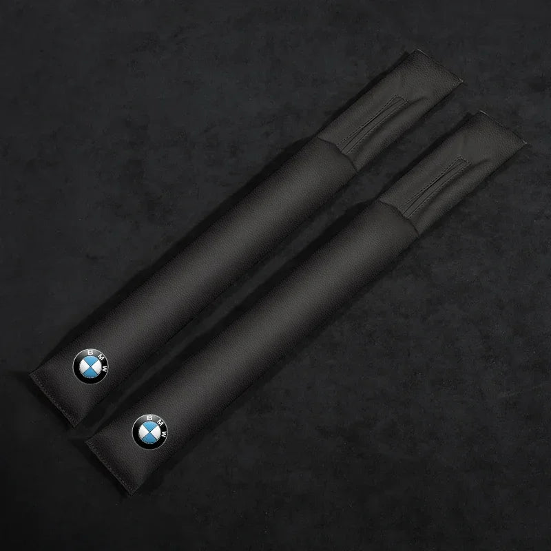 "BMW original leather car seat gap filler for models E36, E39, E46, E60 X5. Enhances comfort and appearance with authentic BM