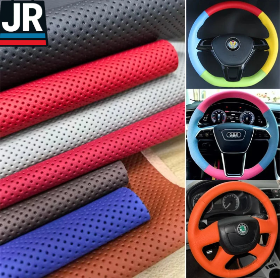 "BMW E36, E46, E39 DIY Stitch Steering Wheel Cover in Soft Pu Leather."